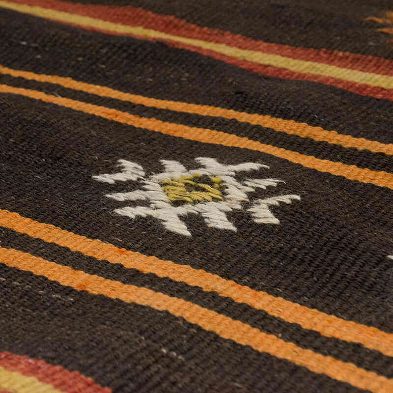 Vintage Anatolian Kilim Rug - 5' 11" x 12' 9" (71" x 153") - K0069553