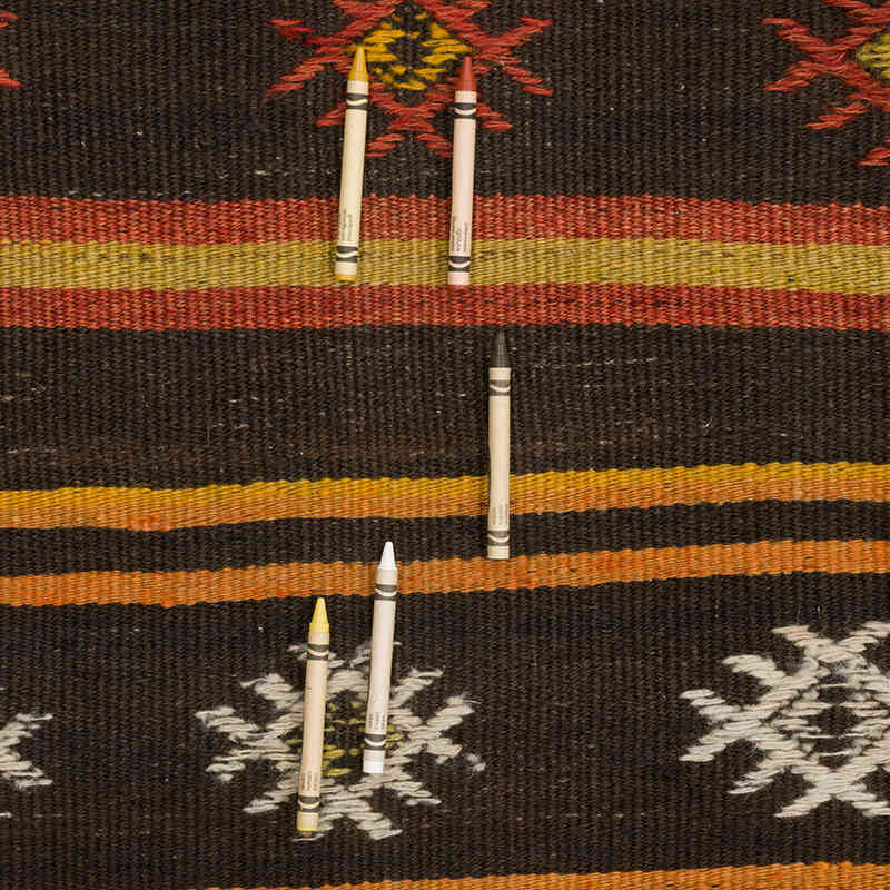 Vintage Anatolian Kilim Rug - 5' 11" x 12' 9" (71" x 153") - K0069553