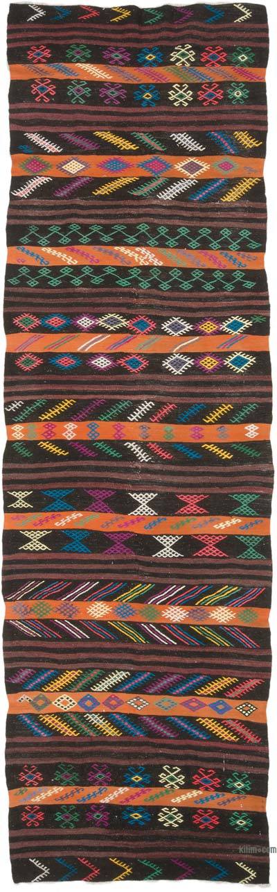 Kilim Vintage Turco de Pasillo - 110 cm x 375 cm