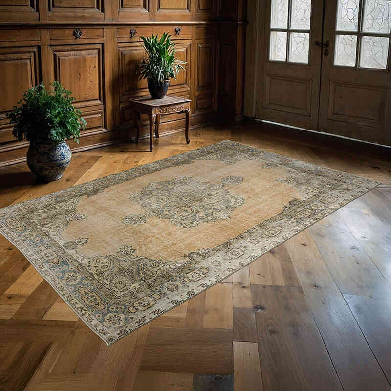 El Dokuma Vintage Hali - 160 cm x 257 cm - K0069557