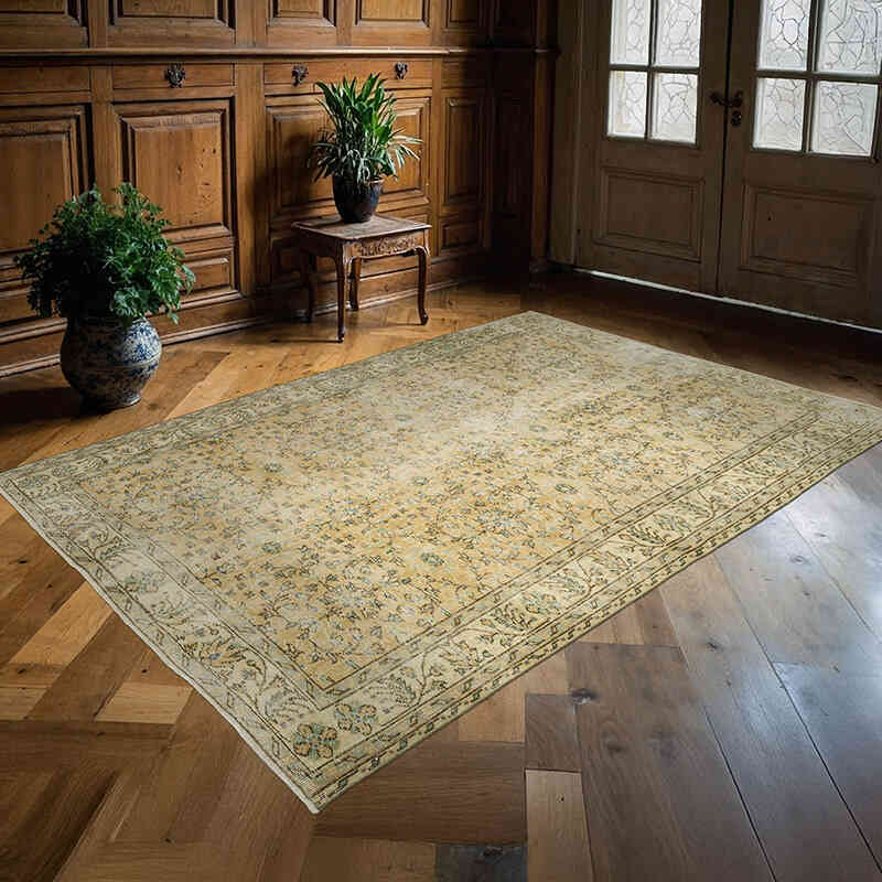 El Dokuma Vintage Hali - 167 cm x 242 cm - K0069569