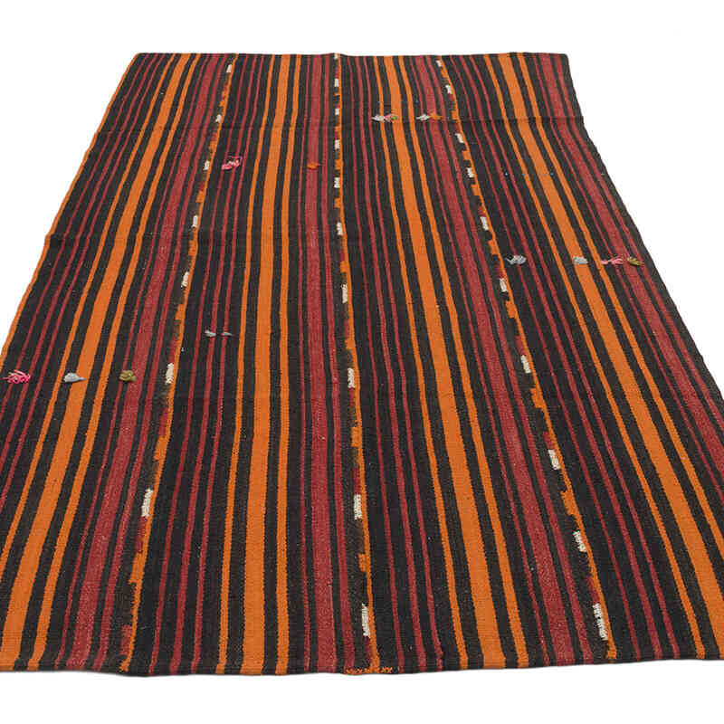 Alfombra Vintage Anatolian Kilim - 122 cm x 230 cm - K0069594
