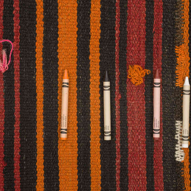 Alfombra Vintage Anatolian Kilim - 122 cm x 230 cm - K0069594