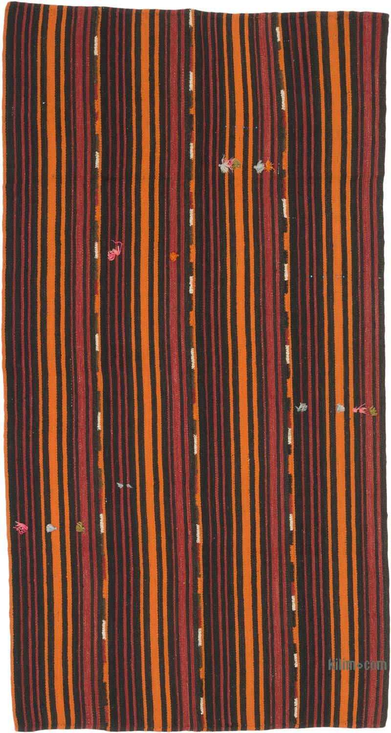 Alfombra Vintage Anatolian Kilim - 122 cm x 230 cm - K0069594