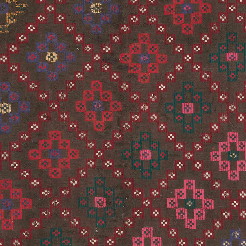 Vintage Anatolian Jijim Rug - 6'  x 9' 1" (72" x 109") - K0069604
