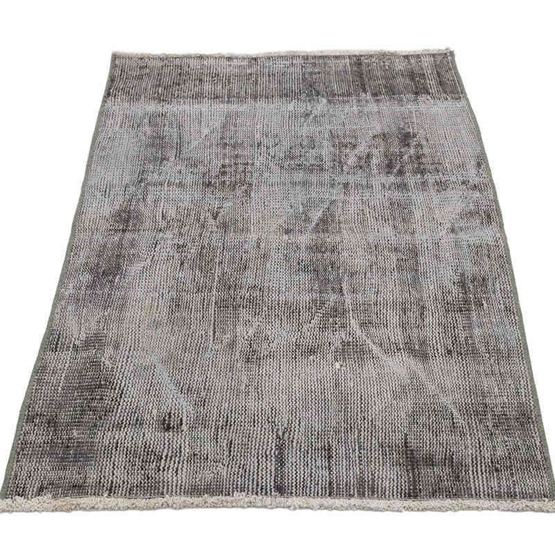 Boyalı El Dokuma Vintage Halı - 69 cm x 104 cm - K0069617