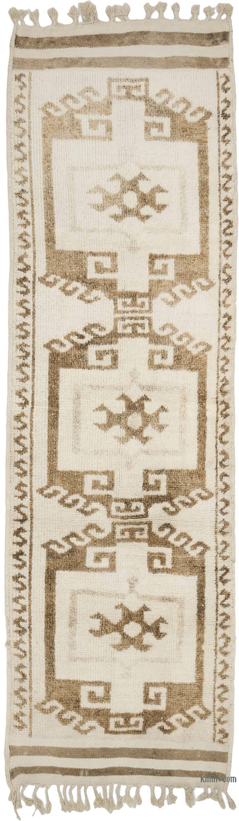 Alfombra Vintage de pasillo - 110 cm x 369 cm - K0069625