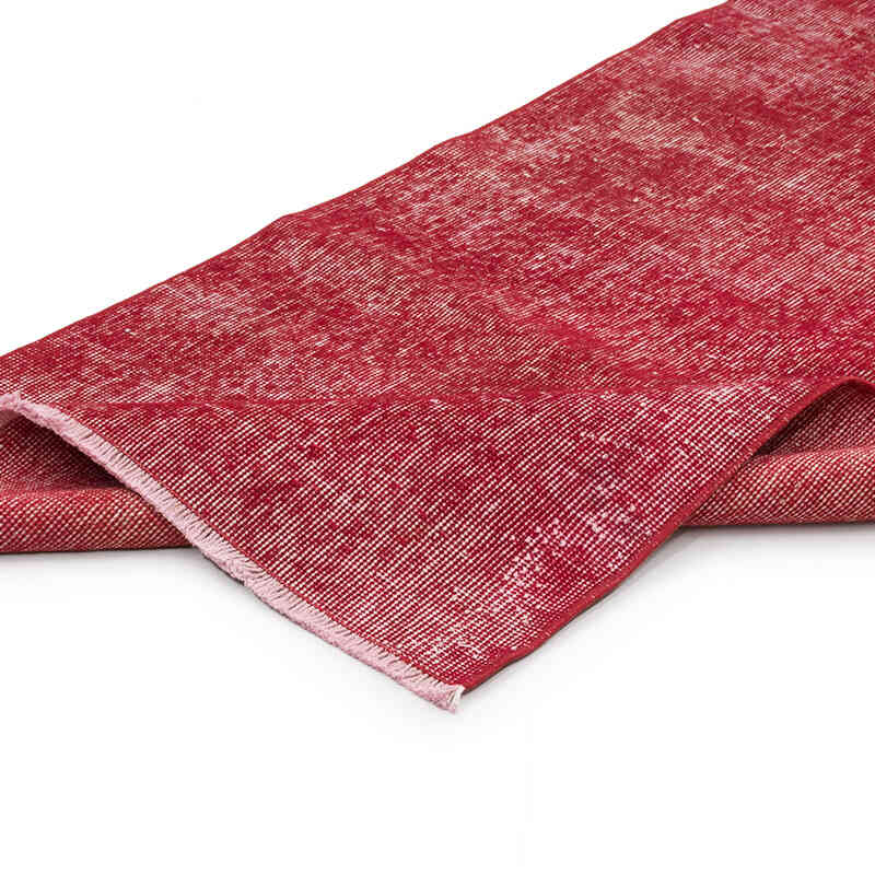 Over-dyed Vintage Hand-Knotted Turkish Runner - 2' 7" x 8' 1" (31" x 97") - K0069637