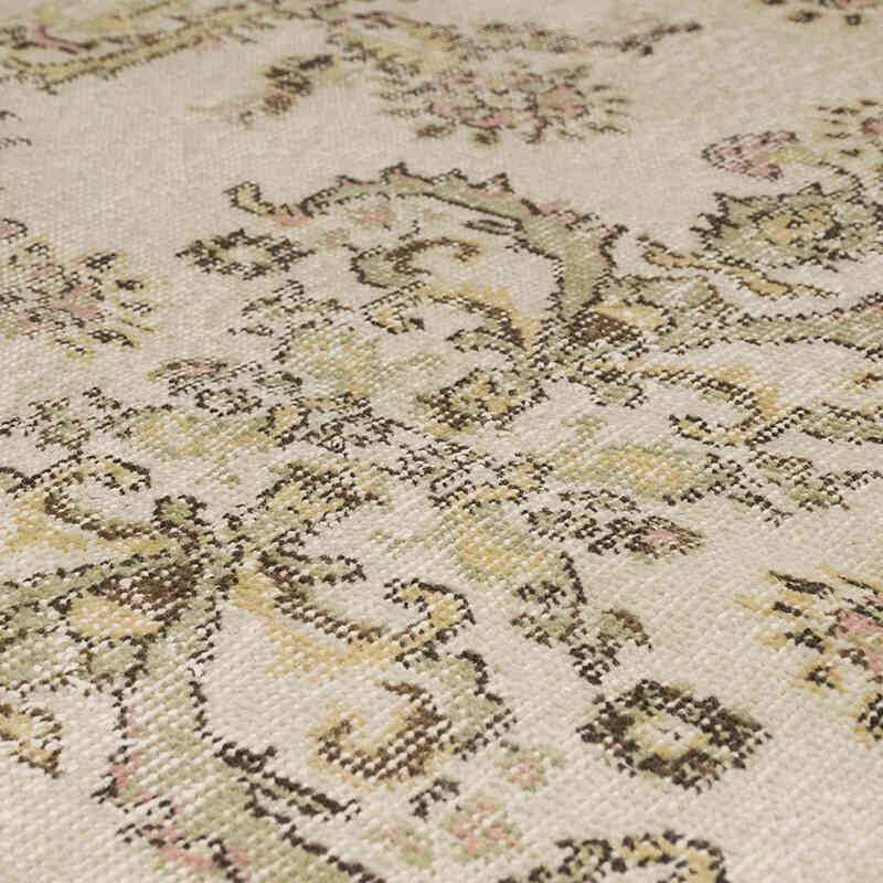 Vintage Turkish Hand-Knotted Rug - 3' 8" x 6' 11" (44" x 83") - K0069644