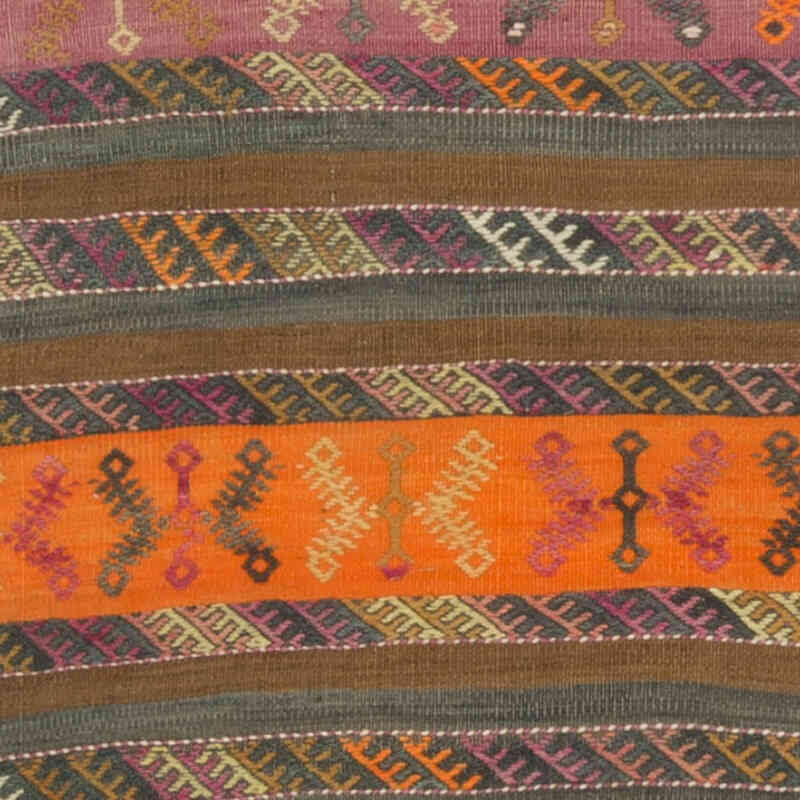 Vintage Malatya Kilim Runner - 2' 6" x 11' 9" (30" x 141") - K0069658