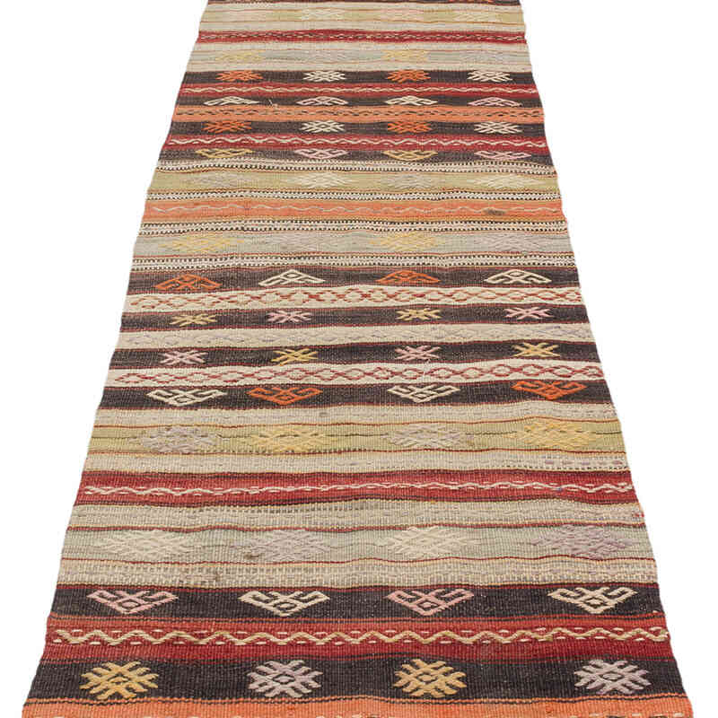 Vintage Sivas Kilim Runner - 2'  x 20' 11" (24" x 251") - K0069668