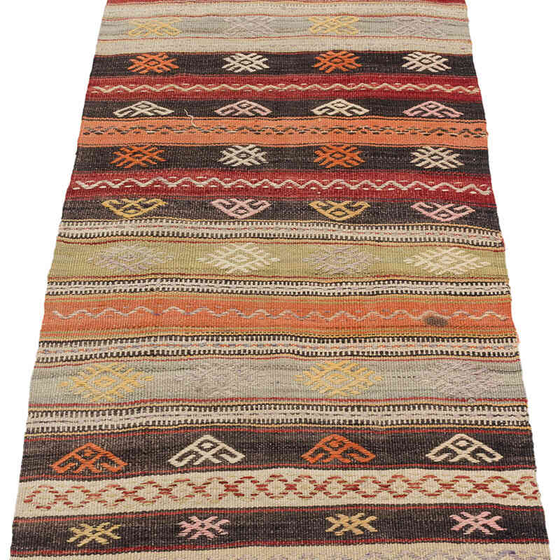 Vintage Sivas Kilim Runner - 2'  x 20' 11" (24" x 251") - K0069668