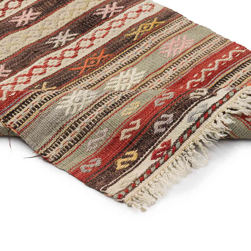 Vintage Sivas Kilim Runner - 2'  x 20' 11" (24" x 251") - K0069668