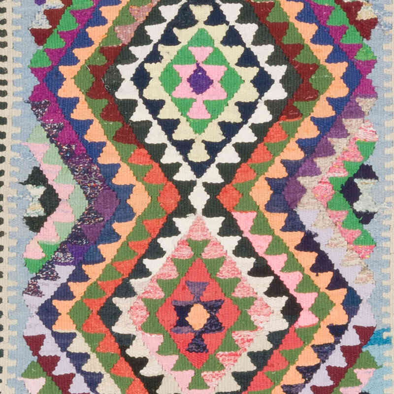Vintage Anadolu Kilim Yolluk - 84 cm x 353 cm - K0069682