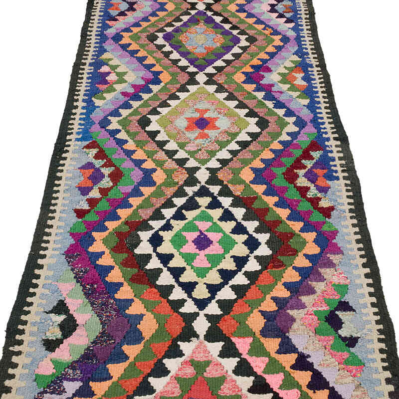 Vintage Anadolu Kilim Yolluk - 84 cm x 353 cm - K0069682