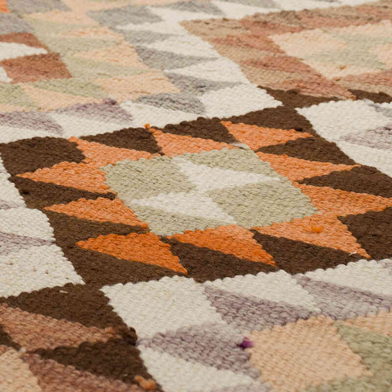 Vintage Tribal Kilim Runner - 2' 11" x 9' 6" (35" x 114") - K0069684