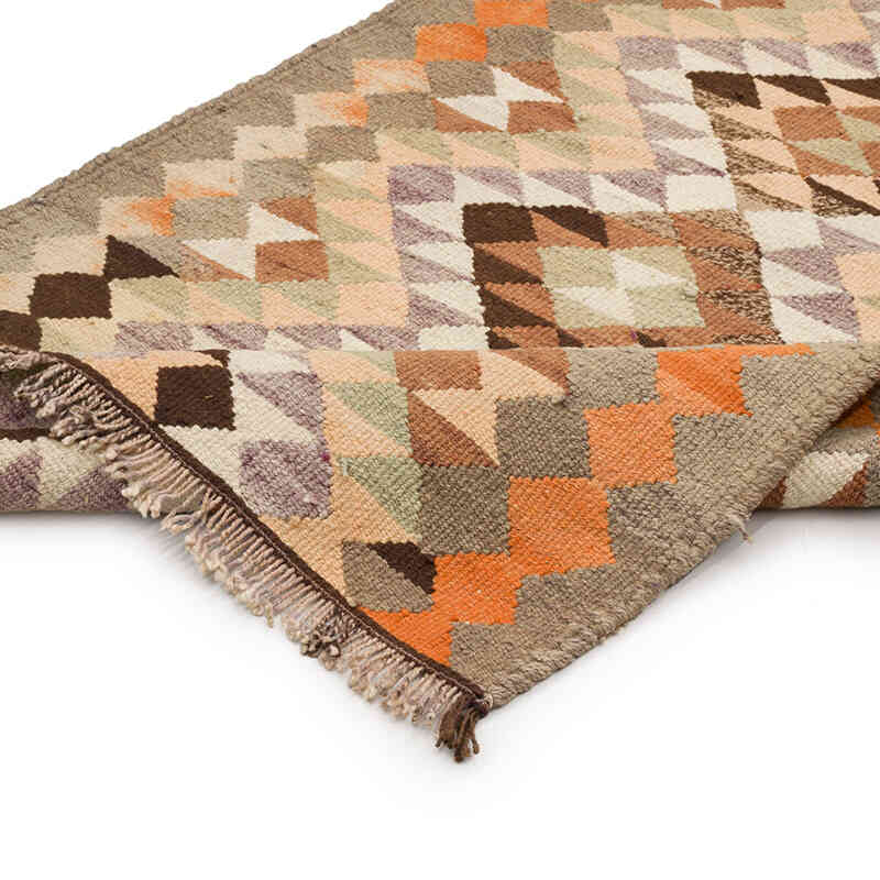 Vintage Tribal Kilim Runner - 2' 11" x 9' 6" (35" x 114") - K0069684