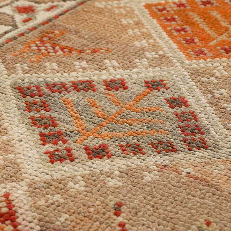 Vintage Tribal Runner Rug - 2' 10" x 9' 10" (34" x 118") - K0069687
