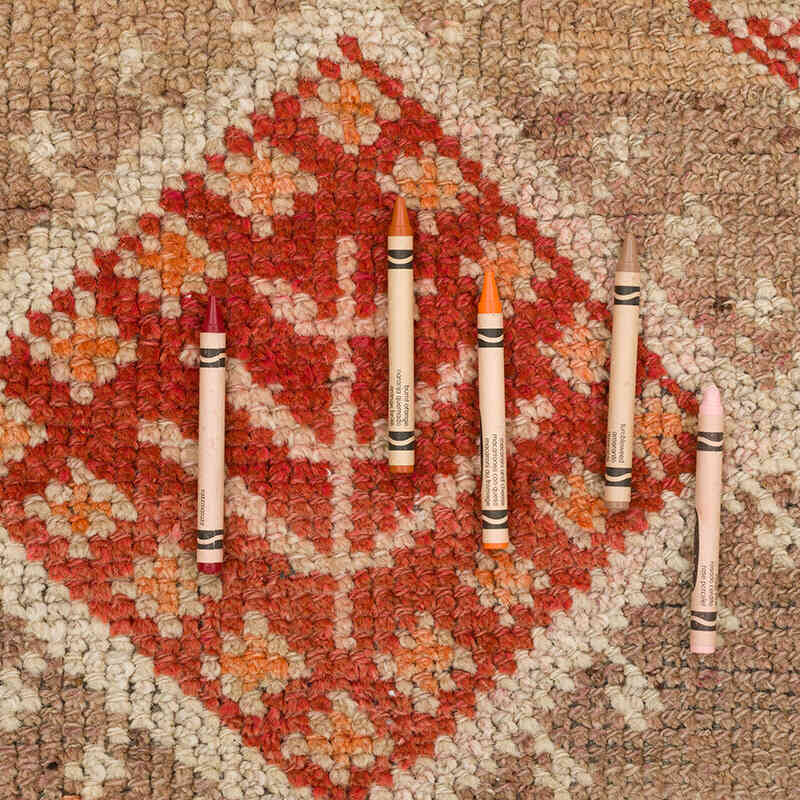Vintage Tribal Runner Rug - 2' 10" x 9' 10" (34" x 118") - K0069687