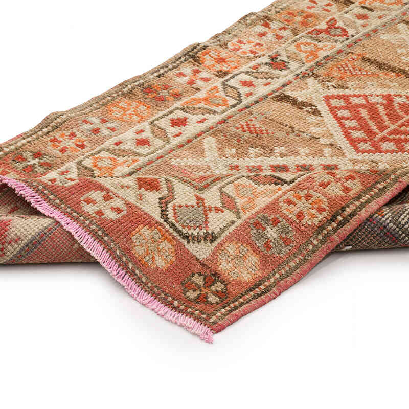 Vintage Tribal Runner Rug - 2' 10" x 9' 10" (34" x 118") - K0069687