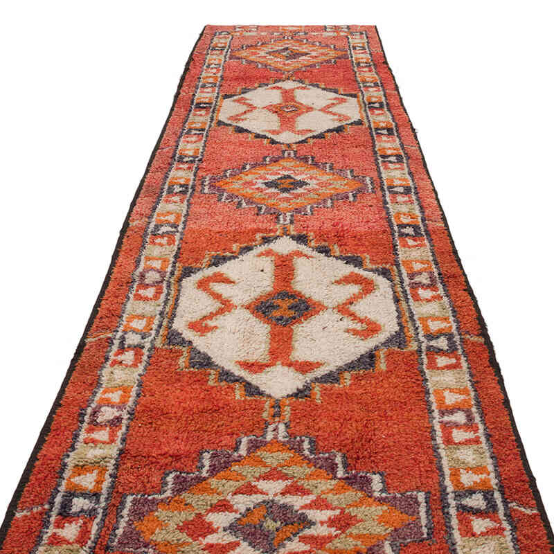 Alfombra Vintage de pasillo - 93 cm x 371 cm - K0069690