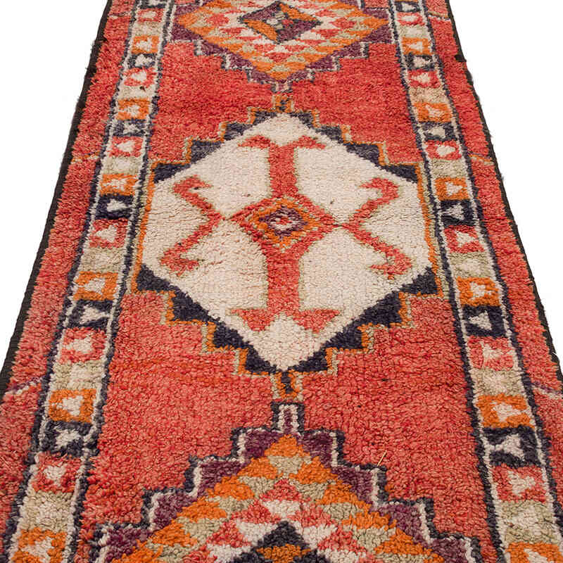 Alfombra Vintage de pasillo - 93 cm x 371 cm - K0069690