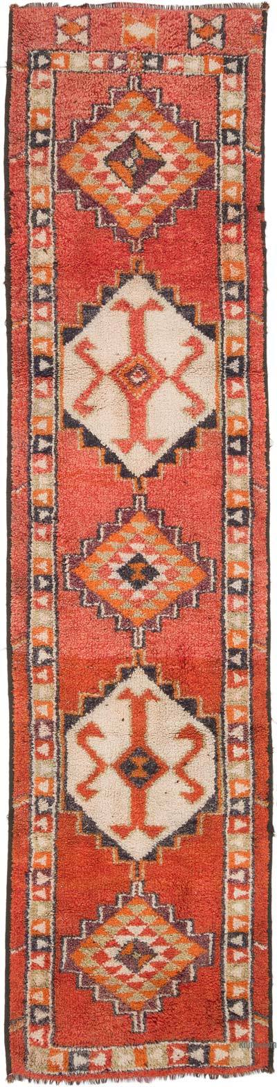 Vintage Tribal Runner Rug - 3' 1" x 12' 2" (37" x 146")