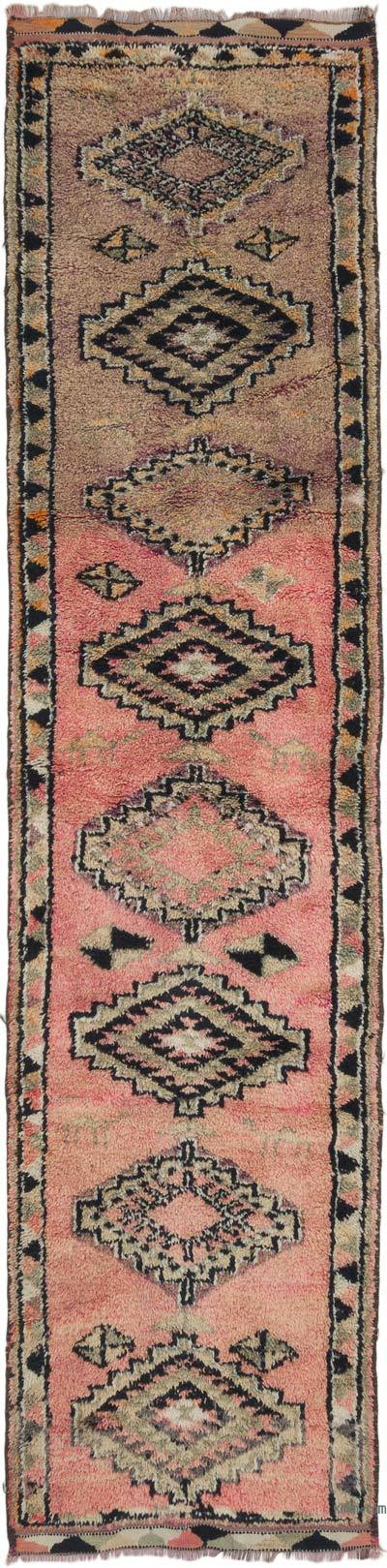 Alfombra Vintage de pasillo - 87 cm x 358 cm
