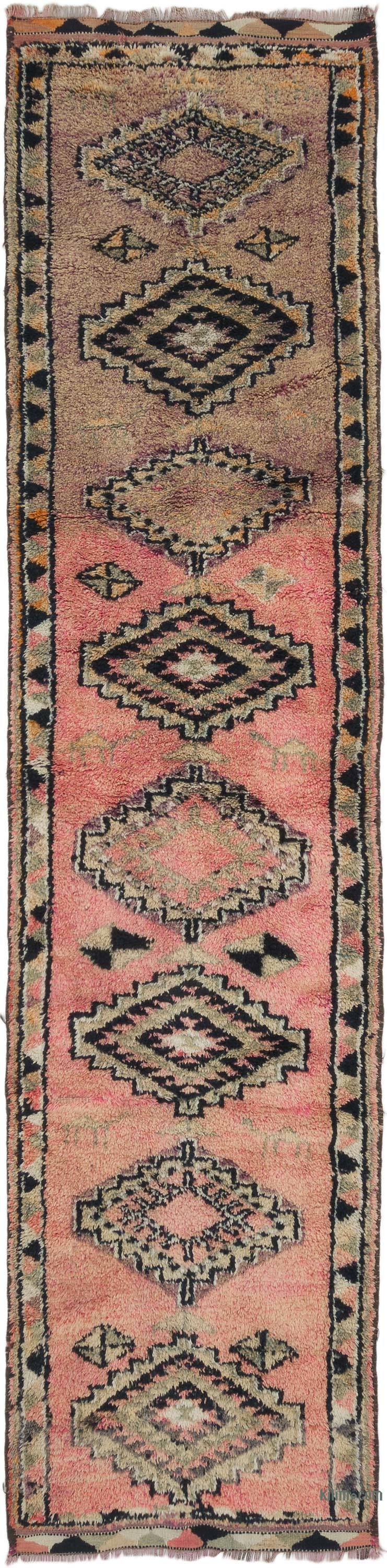 Alfombra Vintage de pasillo - 87 cm x 358 cm - K0069691