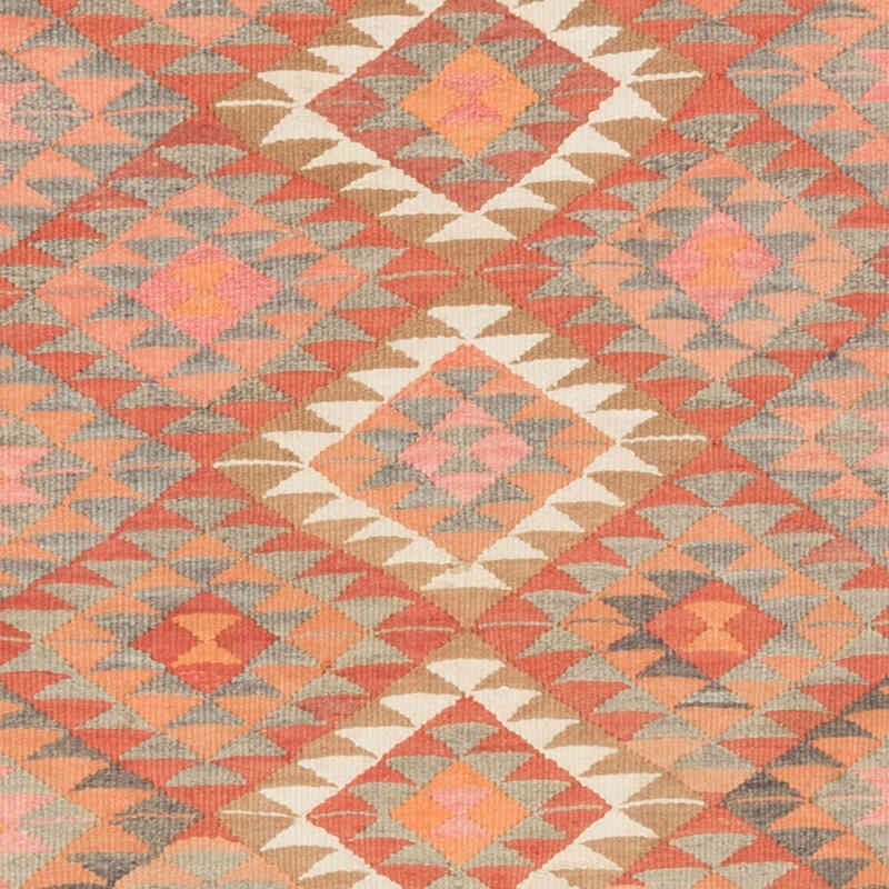 Alfombra Kilim Tribal Vintage - 99 cm x 325 cm - K0069696