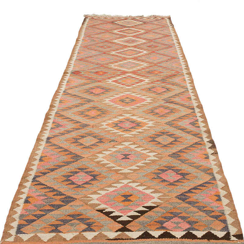 Alfombra Kilim Tribal Vintage - 99 cm x 325 cm - K0069696