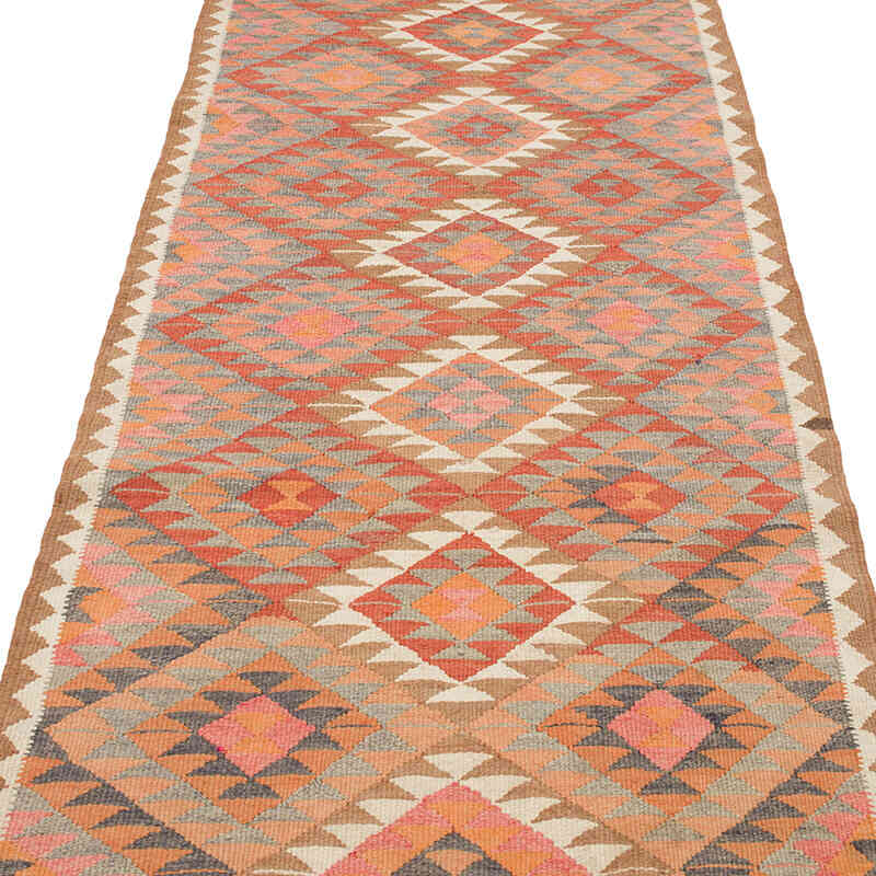 Alfombra Kilim Tribal Vintage - 99 cm x 325 cm - K0069696