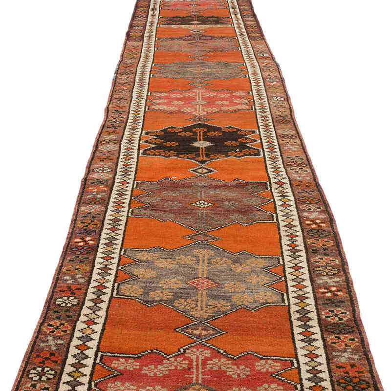 Vintage Anadolu Yolluk - 82 cm x 374 cm - K0069698