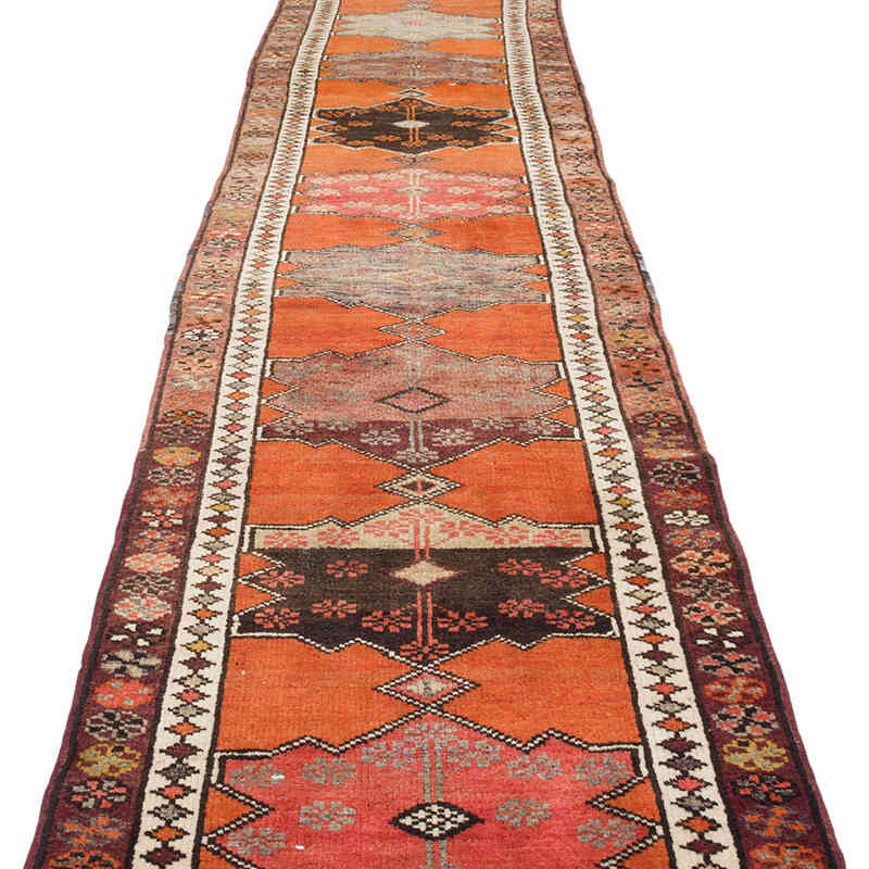 Vintage Anadolu Yolluk - 82 cm x 374 cm - K0069698