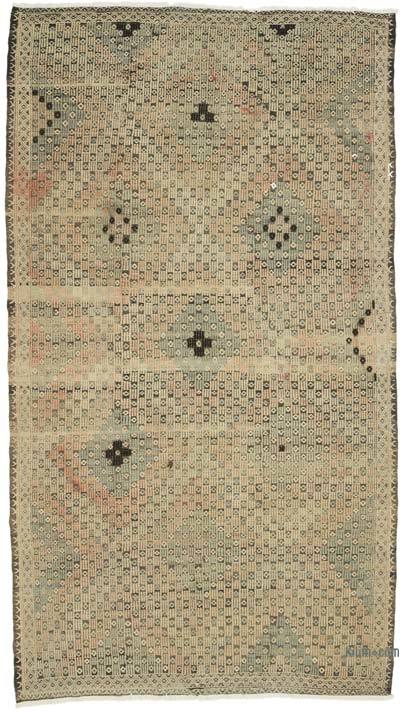 Vintage Anatolian Jijim Rug - 5' 9" x 10' 4" (69" x 124")