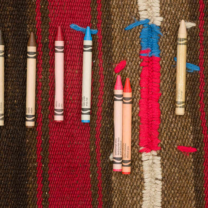 Vintage Anatolian Kilim Rug - 5' 6" x 8' 10" (66" x 106") - K0069705