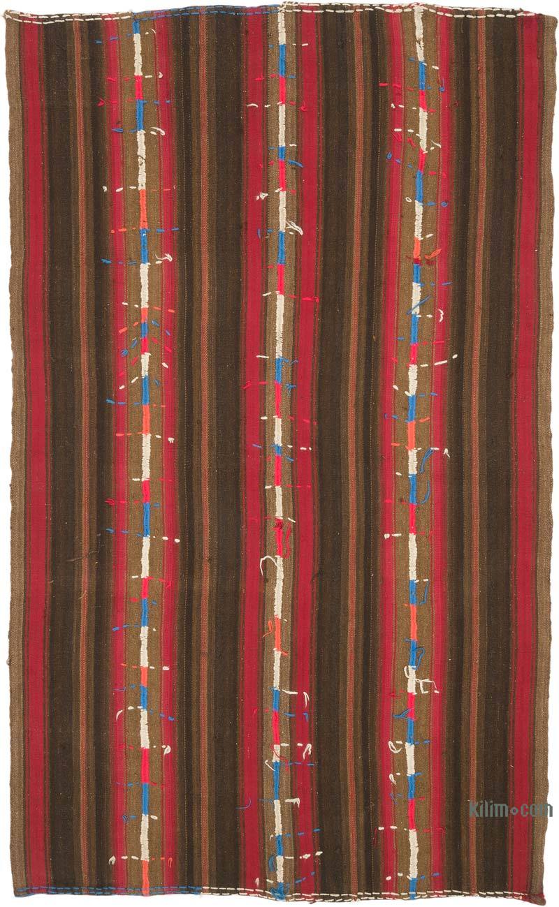 Vintage Anatolian Kilim Rug - 5' 6" x 8' 10" (66" x 106") - K0069705