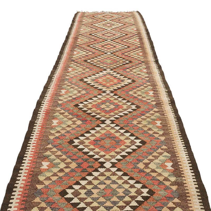 Alfombra Kilim Tribal Vintage - 94 cm x 360 cm - K0069719
