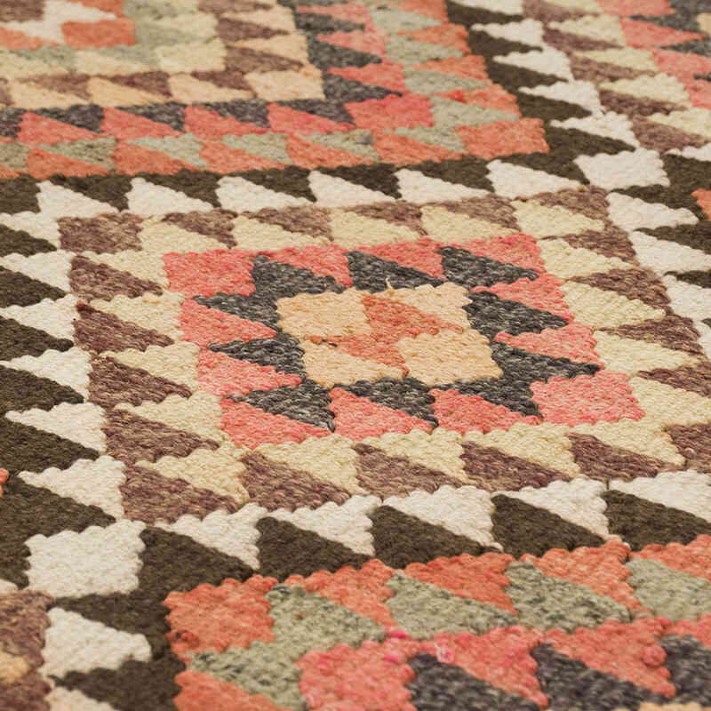 Alfombra Kilim Tribal Vintage - 94 cm x 360 cm - K0069719