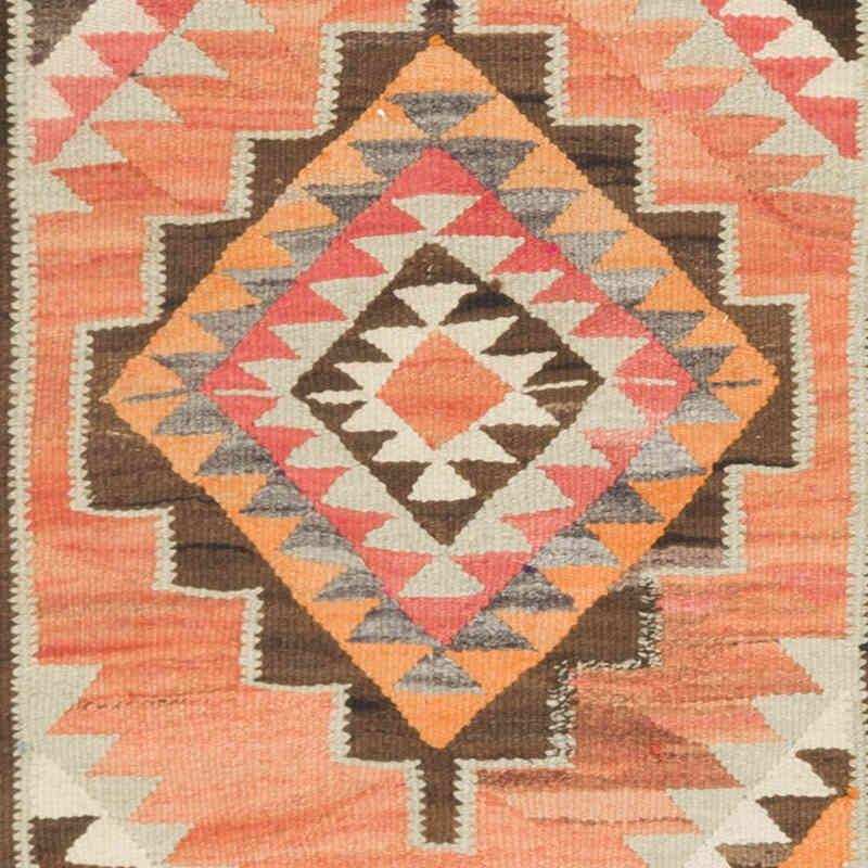Vintage Anadolu Kilim Yolluk - 96 cm x 358 cm - K0069720