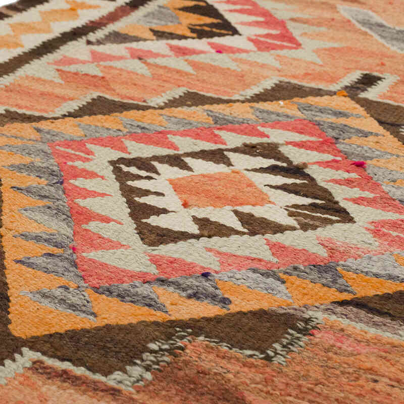 Vintage Anadolu Kilim Yolluk - 96 cm x 358 cm - K0069720