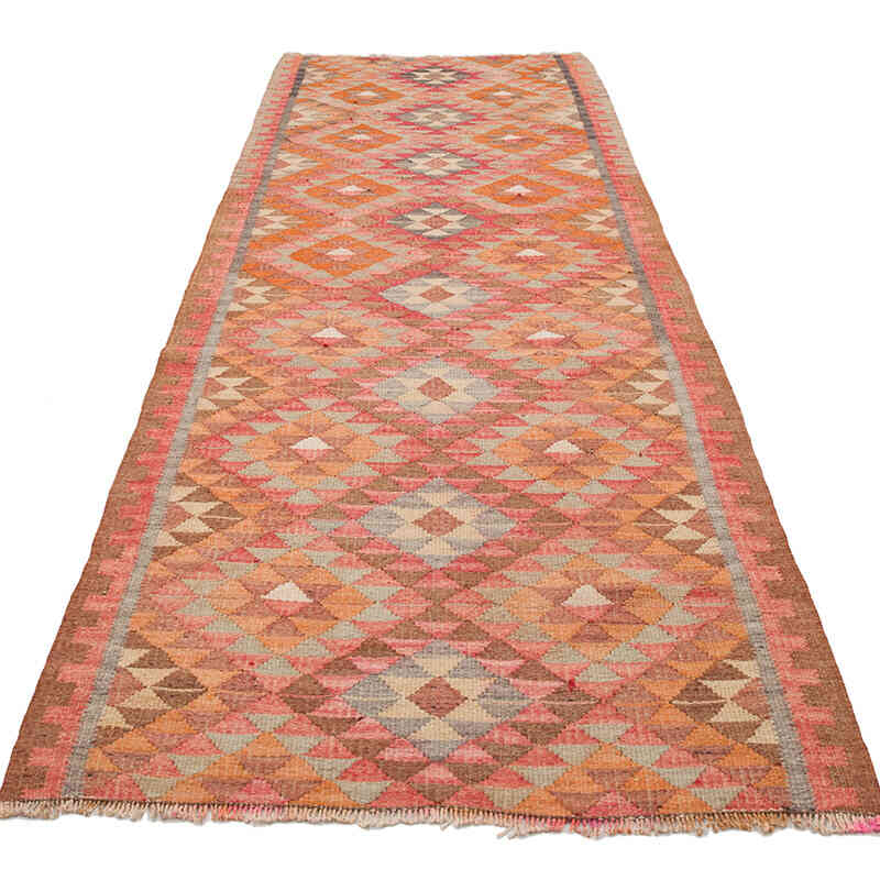 Vintage Anadolu Kilim Yolluk - 100 cm x 291 cm - K0069722