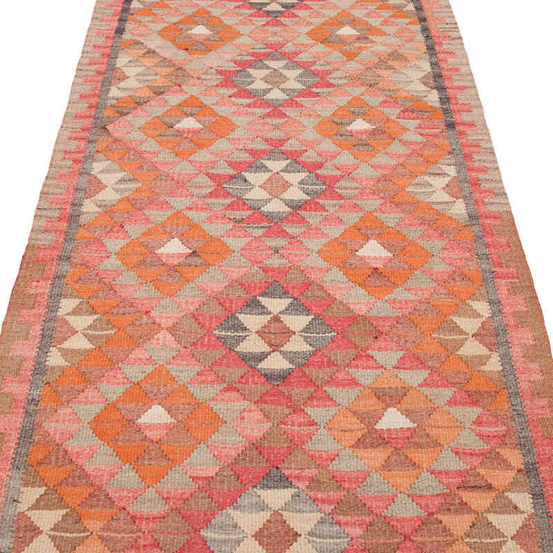 Vintage Anadolu Kilim Yolluk - 100 cm x 291 cm - K0069722