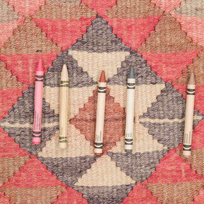 Vintage Anadolu Kilim Yolluk - 100 cm x 291 cm - K0069722