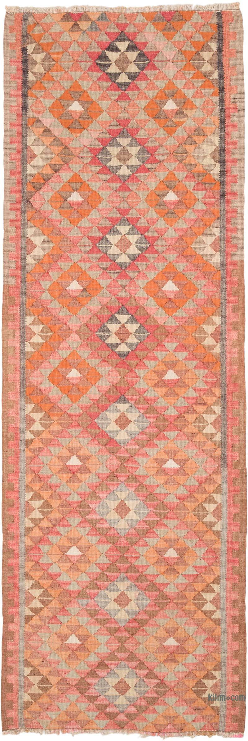 Vintage Anadolu Kilim Yolluk - 100 cm x 291 cm - K0069722