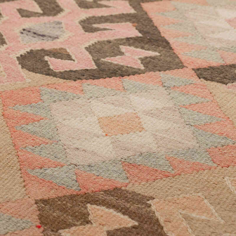 Vintage Tribal Kilim Runner - 3' 3" x 11' 7" (39" x 139") - K0069723