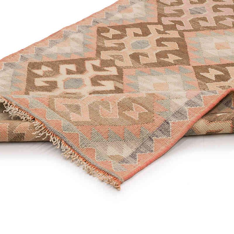 Vintage Tribal Kilim Runner - 3' 3" x 11' 7" (39" x 139") - K0069723