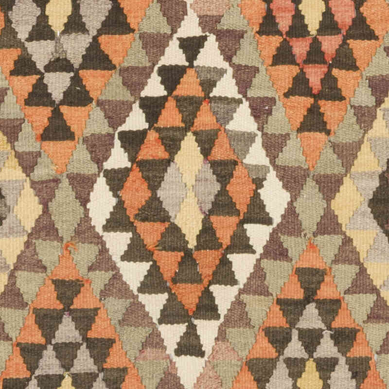 Vintage Tribal Kilim Runner - 3'  x 11' 8" (36" x 140") - K0069728