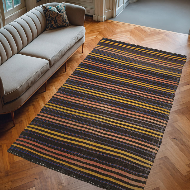 Alfombra Vintage Anatolian Kilim - 166 cm x 282 cm - K0069736