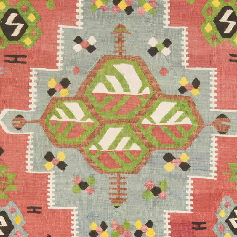 Vintage Oushak Kilim Rug - 5' 3" x 10' 1" (63" x 121") - K0069751